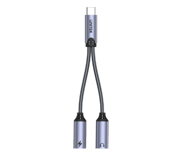 Unitek Adapter USB-C -2 x USB-C (audio, 18W)) - 1063340 - zdjęcie